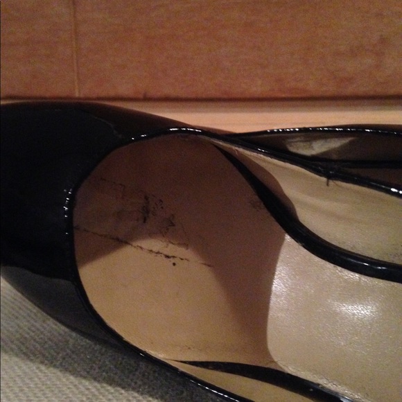 Nine West Patent Leather platform heels size 8 - Picture 4 of 4